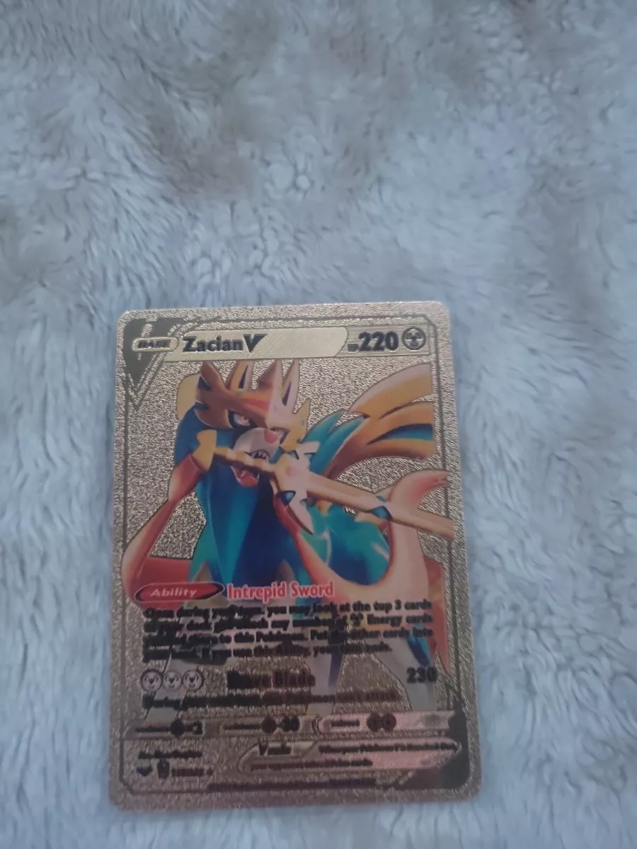 New Card: Zacian V - PokemonCard