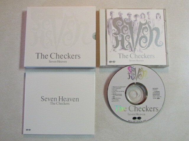 THE CHECKERS SEVEN HEAVEN JAPAN CD IN SLIPCASE W/BOOKLET PONY 