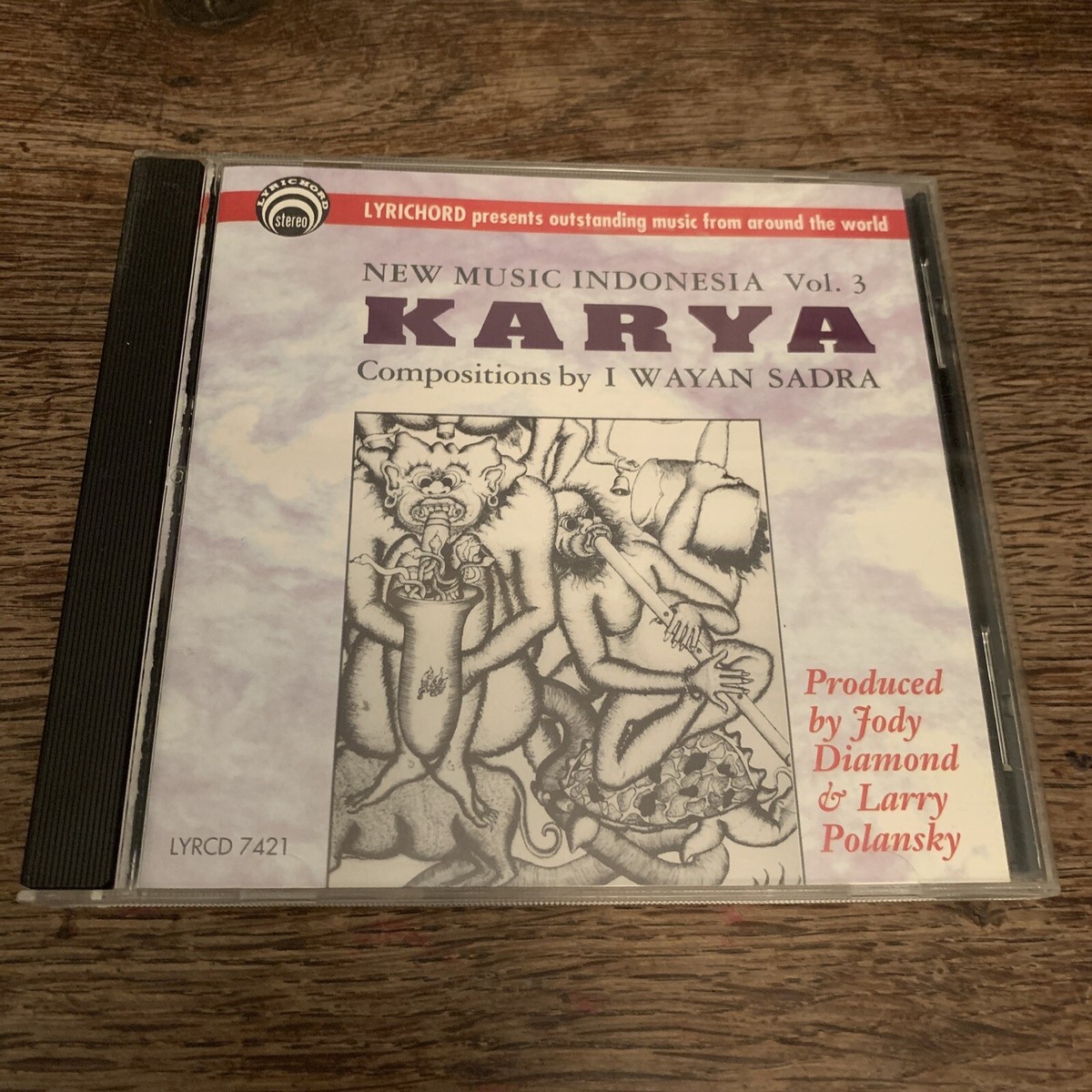 I Wayan Sadra - Karya New Music Indonesia Vol. 3 - CD