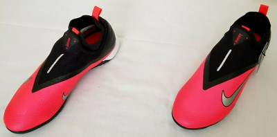 Men Sz 11.5 Red Black Nike React Phantom VSN 2 Pro DF IC Soccer Shoe CD4170-606