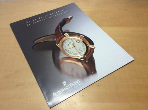 Used - Booklet Audemars Piguet - Orologio Jules Audemars Da Remonte  Automatico | eBay