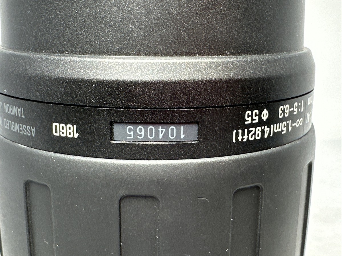 Tamron Tele Macro 1:4 AF 100 - 300mm 1:5-6.3 Lens & Case | eBay
