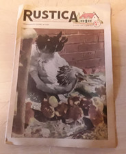 RUSTICA N°9 1947 poules et poussins motoculteur vannerie colombophilie chasse