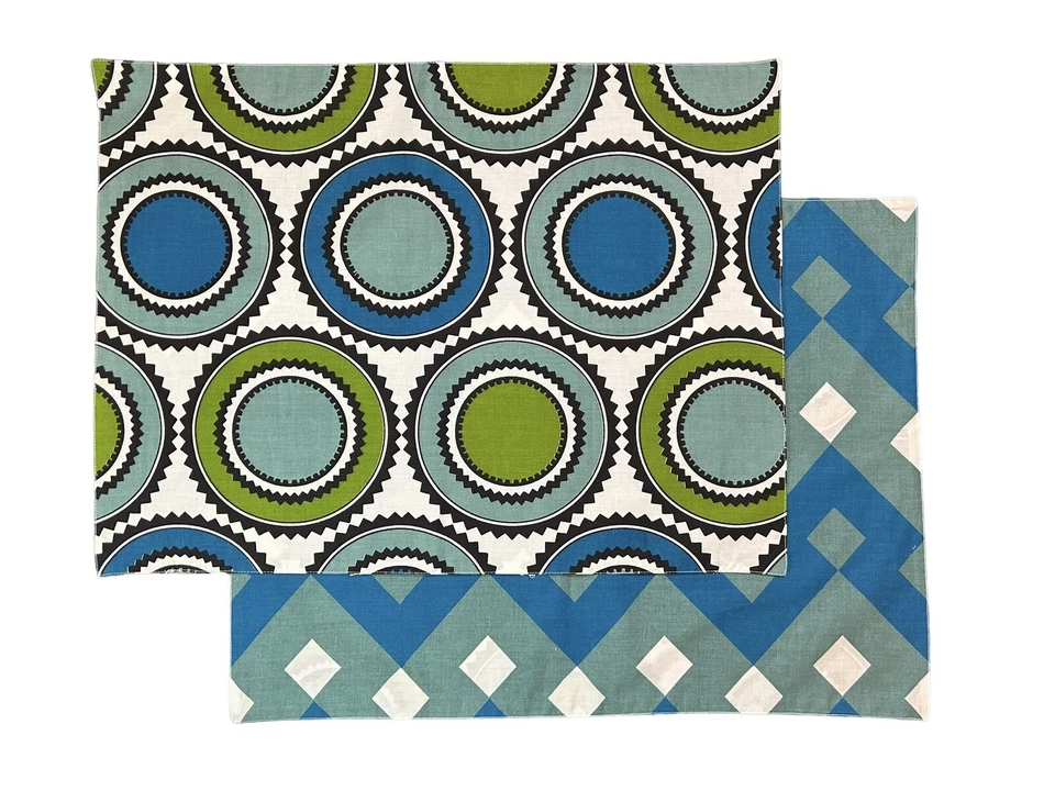 NEU Crate & Barrel Sukicheema Palace Wende Tischsets (2)