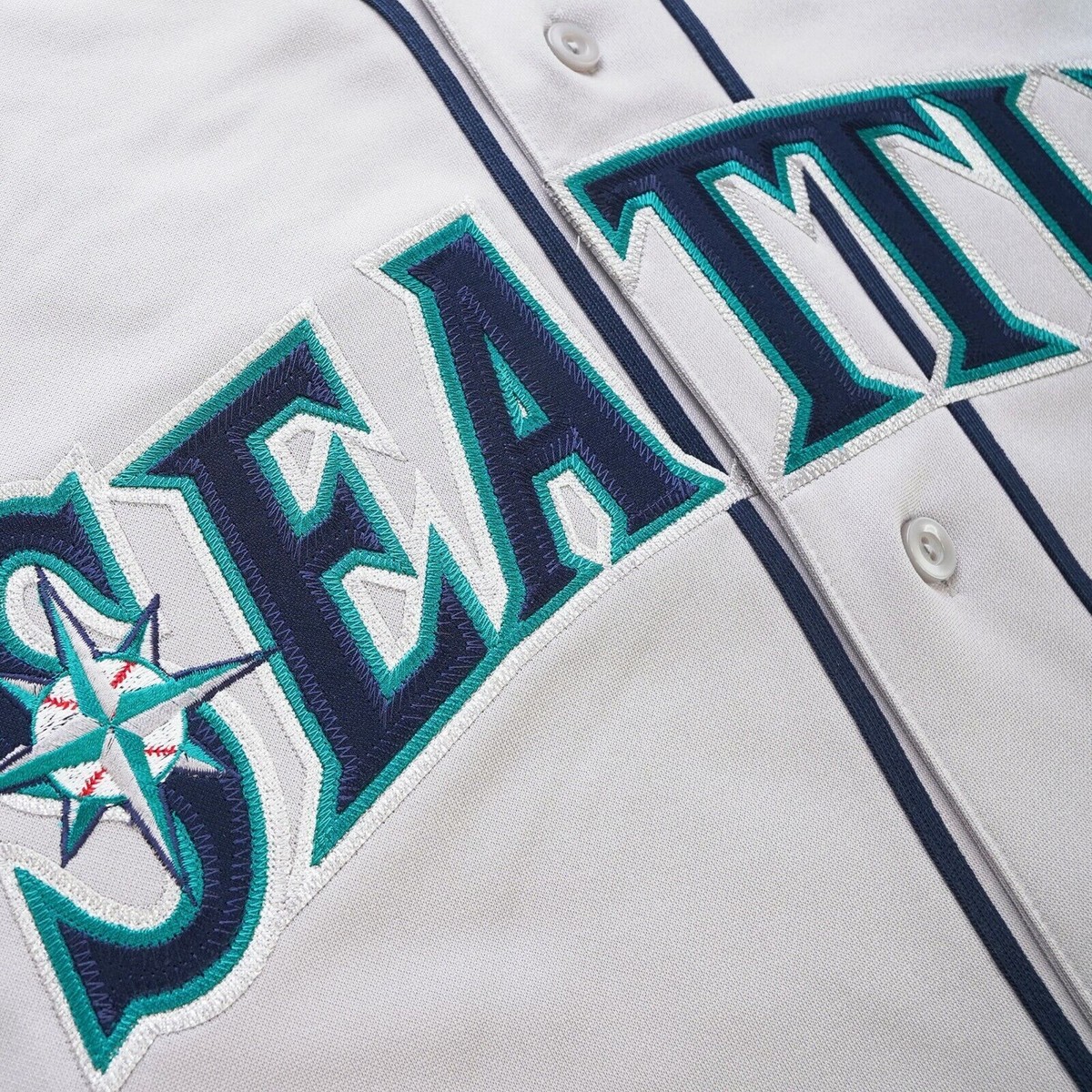 Alex Rodriguez Seattle Mariners 1997 Grey Road Men's Jersey w