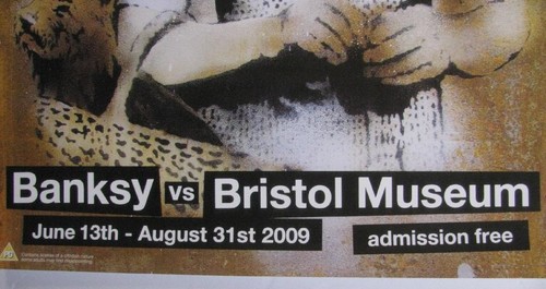 BANKSY BRISTOL MUSEUM POSTER PRINT OZ I DON'T THINK WE'RE ON CANVAS ANYMORE - Picture 5 of 7