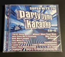 PARTY TYME KARAOKE Super Hits 20 CD G, 2013 New  Sealed