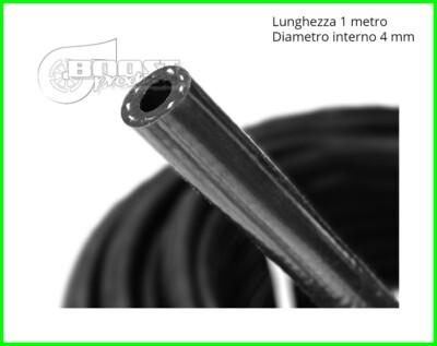 Tubo Silicone Rinforzato 80mm X 0,5m – Nero, Resistente Al Calore (-60° A +180°C) Per Auto, Barche, Intercooler - 5