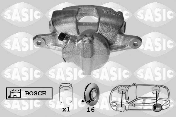 Étrier de frein arrière gauche Peugeot Boxer 2.2 HDi contre le grippage du piston