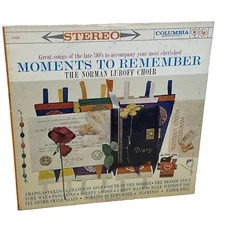 The Norman Luboff Choir Moments To Remember (Vinyl, 1960) Columbia CS 8220 VG+