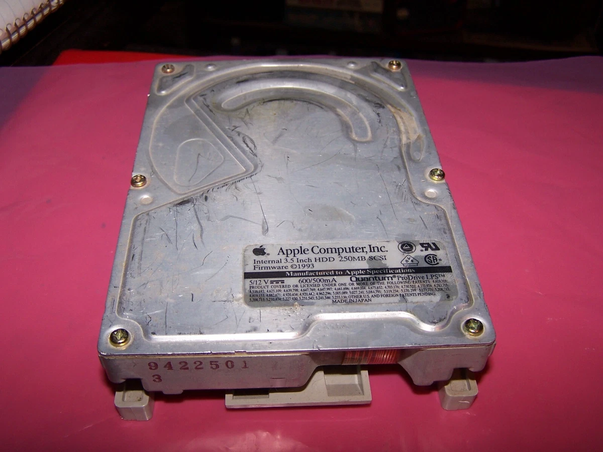 Apple Scsi Hard Drive In Vintage Computer Parts & Accessories for