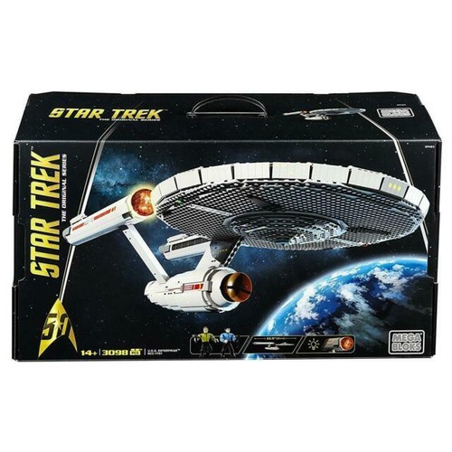 Collector Mega Bloks Star Trek USS Enterprise NCC 1701 ! (Ships