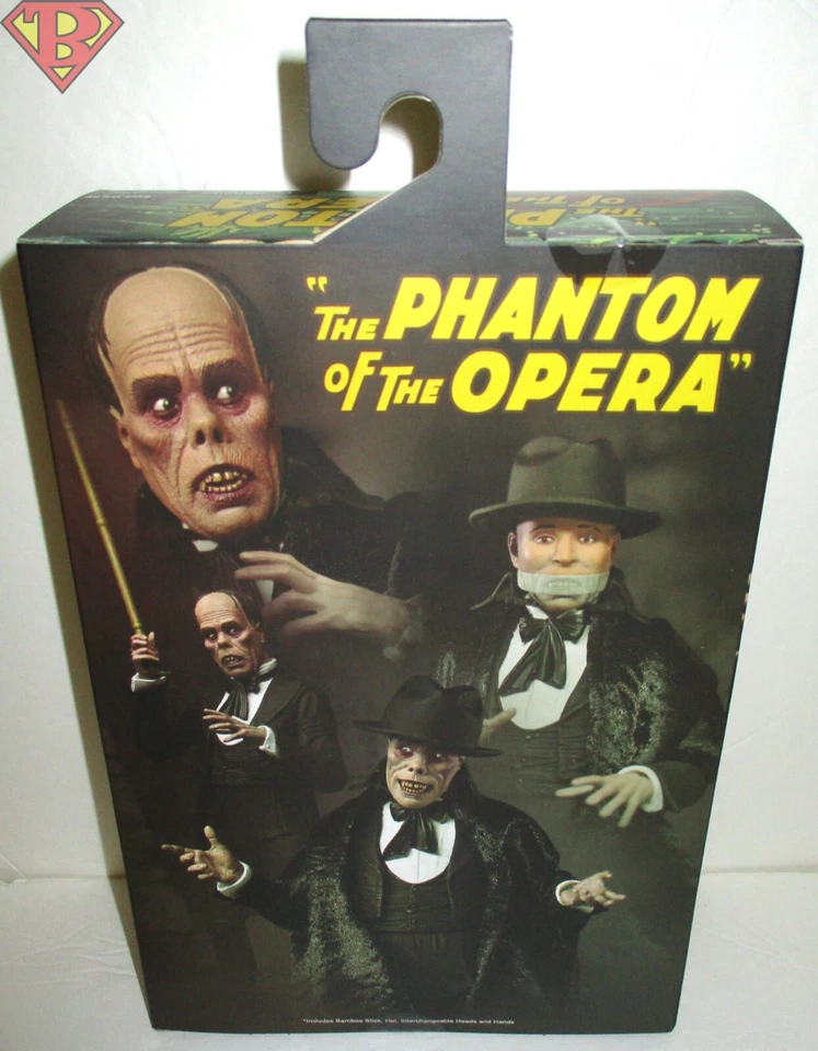ULTIMATE PHANTOM OF THE OPERA Lon Chaney Universal Monsters 7" Figure Neca 2023 - Image 4 of 4