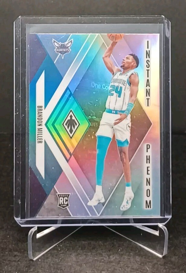 2023-24 Panini Phoenix #24 Brandon Miller Instant Phenom Silver Hornets