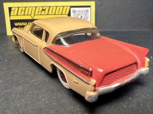 1959-63 Dinky Toys - 169 STUDEBAKER GOLDEN HAWK - Tan/Red - Original Box - Picture 3 of 19