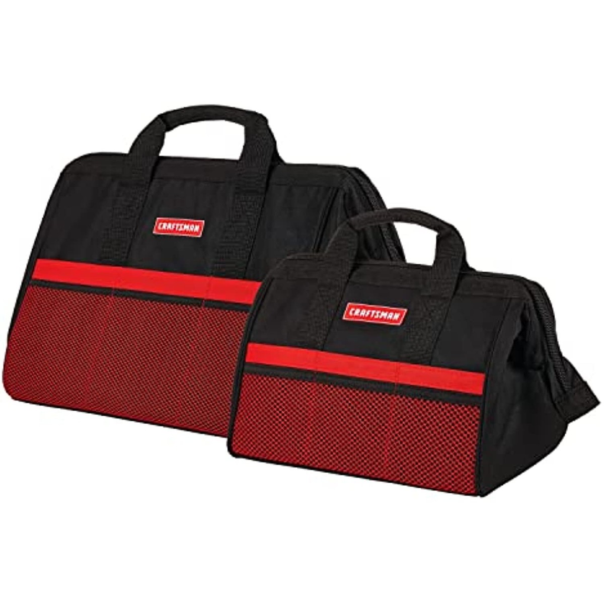 バトルトード CRAFTSMAN CMST513518 13-in & 18-in Zippered Tool Bag Combo , Black