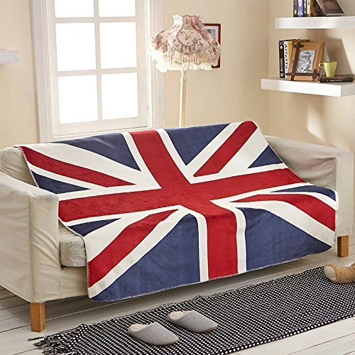 Vintage union jack throw blanket new arrivals