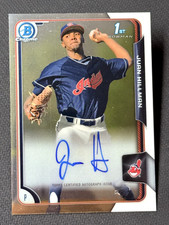 2015 Bowman Chrome 1st PROSPECT ROOKIE AUTO Juan Hillman, item 1