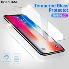 For iPhone 17 Pro 16 15 7 14 13 12 11 SE 9H Tempered Glass Screen Protector Film