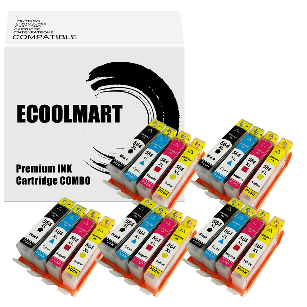 20PK Ink Cartridge replace for HP 564 XL Photosmart B8550 C6324 D7560 5510 7510