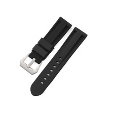 22 24 26 mm Silicone Rubber Watch Band For PANERAI PAM Diver Strap With Buckle