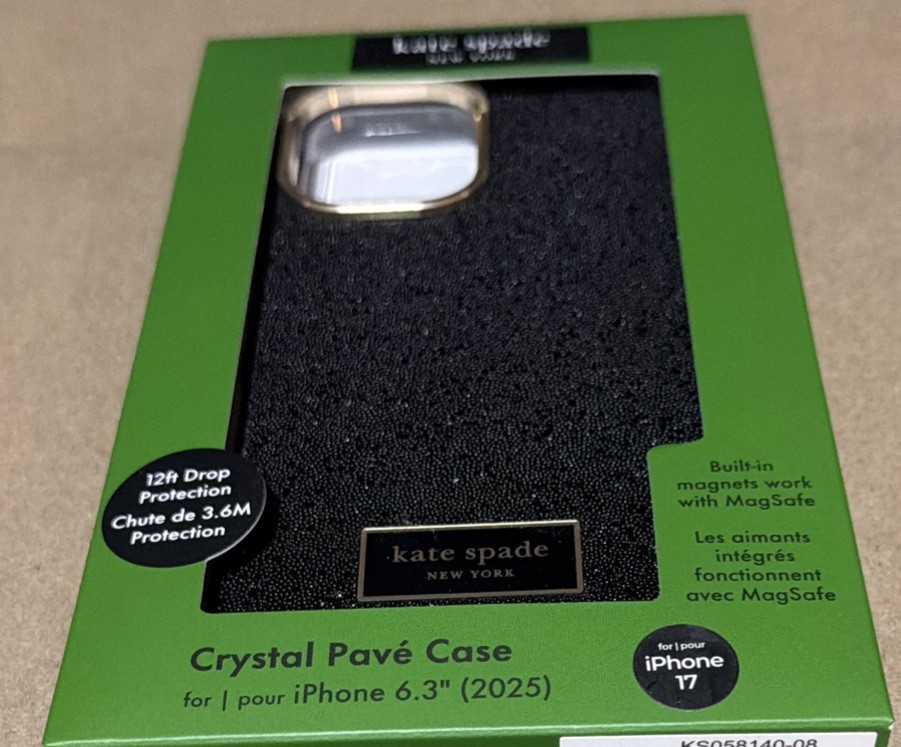 Kate Spade New York Crystal Pave Case with MagSafe for iPhone 17
