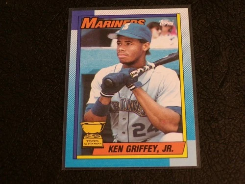 1990 Topps #336 KEN GRIFFEY JR. All-Star Rookie card! MARINERS! HOF!