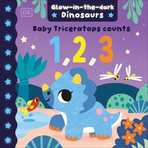 Baby Triceratops Counts 1, 2, 3 (Glow-in-the-dark Dinosaurs) - Image 5