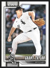 Grant Taylor 2026 Topps #49 Chicago White Sox RC