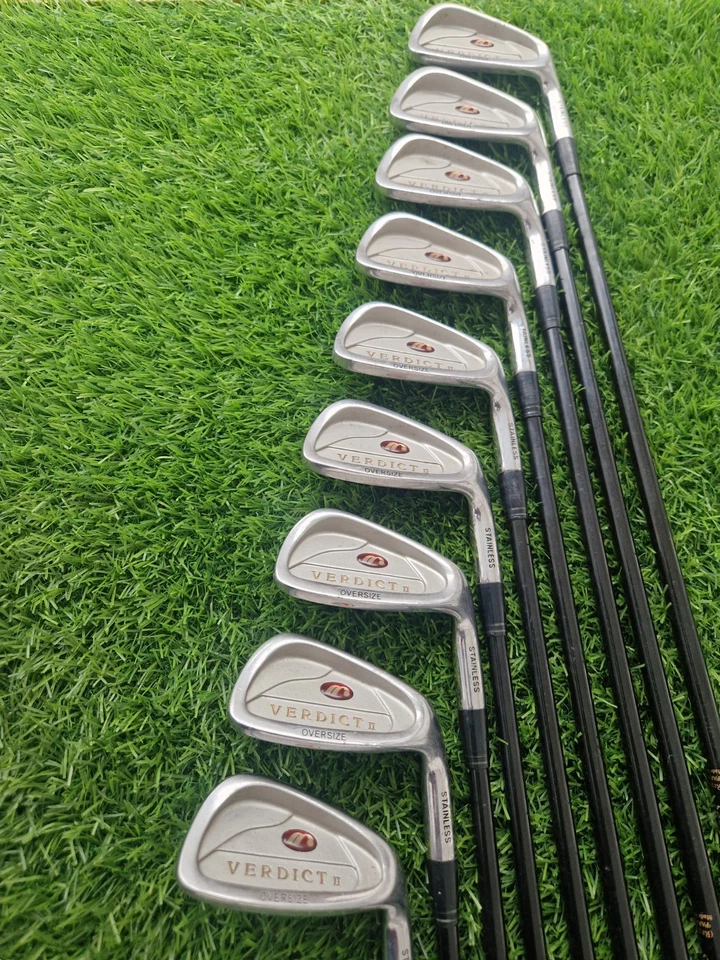 Mitsushiba Verdict ll Oversize Irons 3-SW - Regular Flex Graphite Shafts - RH - Image 3 of 4