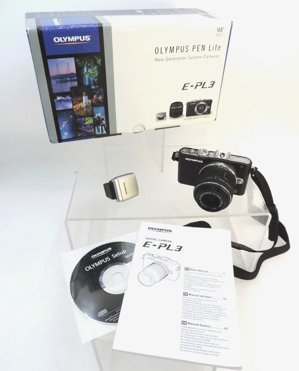 Olympus PEN Lite E-PL3 Olympus PEN Digital Cameras for Sale | Shop