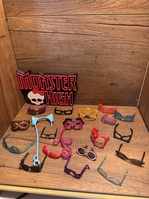 monster high And Mixed Fashion Doll Glasses 19 Pieces