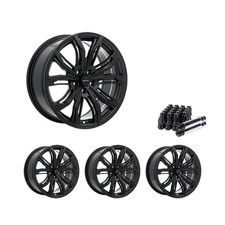 Set Of 4 17 Black Alloy Wheel Rims 5x115 Fits Oldsmobile Silhouette Rtx20 5lug Set Of 4 17 Black Alloy Wheel Rims 5x115 Fits Oldsmobile Silhouette Rtx20 5lug