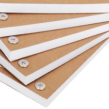 5Pcs Flip Book Kit Separate Hand Painted Books Screws Set Children Painting