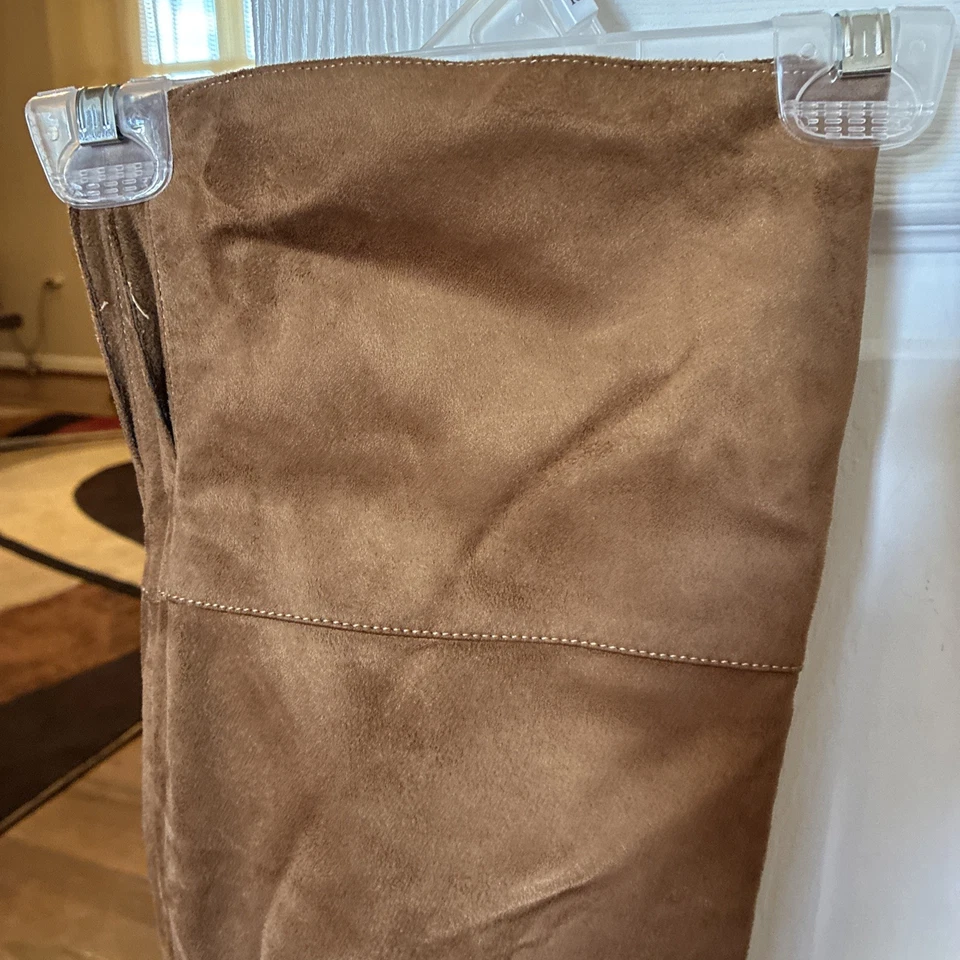 Refresh Thigh High Size 8 Suede Tan Boots - Image 3 of 4