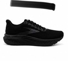 Brooks Men's Ghost 17 Running Shoes Black/Black/Ebony, Medium/D size 12 men  s