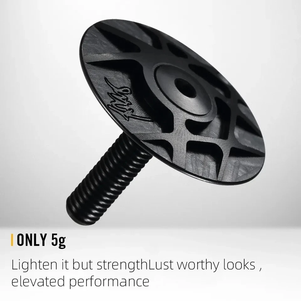 Aluminium Fahrrad-Headset-Vorbaukappe Bike MTB Rennrad CNC-gefräst - Bild 3 von 4