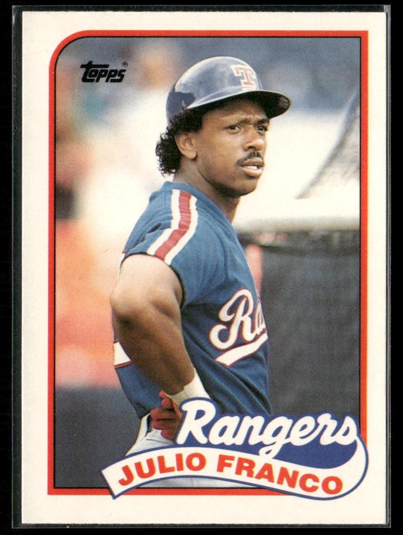 1989 Topps Traded #34T Julio Franco