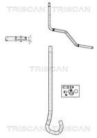 Triscan Hydraulikschlauch Lenkung 8516 16033 FüR Ford Mondeo 4 BA7 Turnier MAX 2