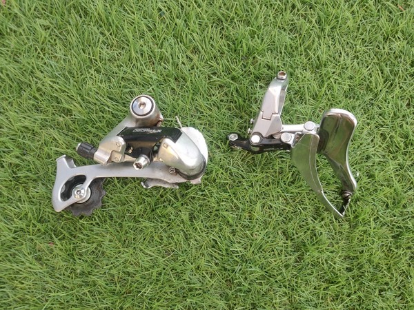 DESVIADORES SHIMANO LX AÑOS 90 M550 DELANTERO Y TRASERO OLD SCHOOL MTB VINTAGE