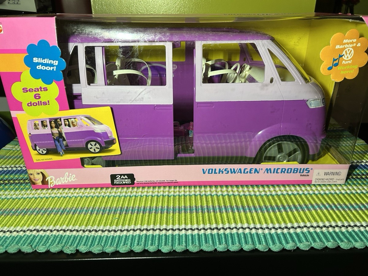 ミニカー Barbie Volkswagen Microbus Amazon.com: Barbie Volkswagen MICROBUS Vehicle VW Bus Van