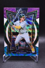 Jacob Wilson 2025 Panini Select Concourse Tri-Color Prizm Oakland Athletics