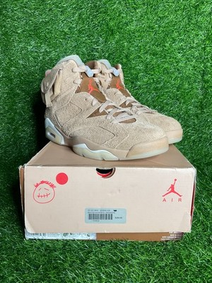 Nike Air Jordan 6 Retro SP Travis Scott British Khaki DH0690-200 Size 12.5M NEW