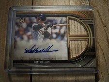 Matt Chapman 2025 Topps Museum Collection Signature Swatches Dual Relic Auto /50