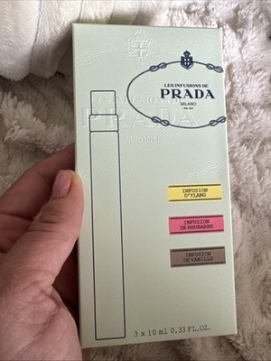PRADA Les Infusions Eau de ParfumTravel Set 3x10 ml  Neu 
