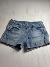 Women's MUDD Denim Embroidered Stretch Short Shorts Size 7