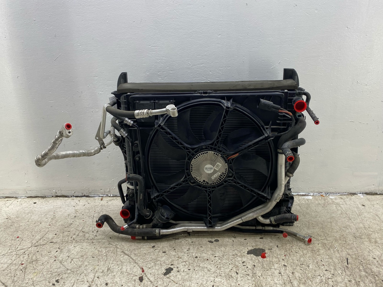 2010-2020 BENTLEY MULSANNE 6.8L ENGINE RADIATOR CONDENSOR FAN MOTOR SET *26K*