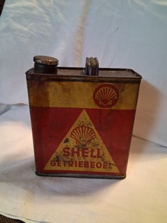 Original Blechdose SHELL Getriebeöl