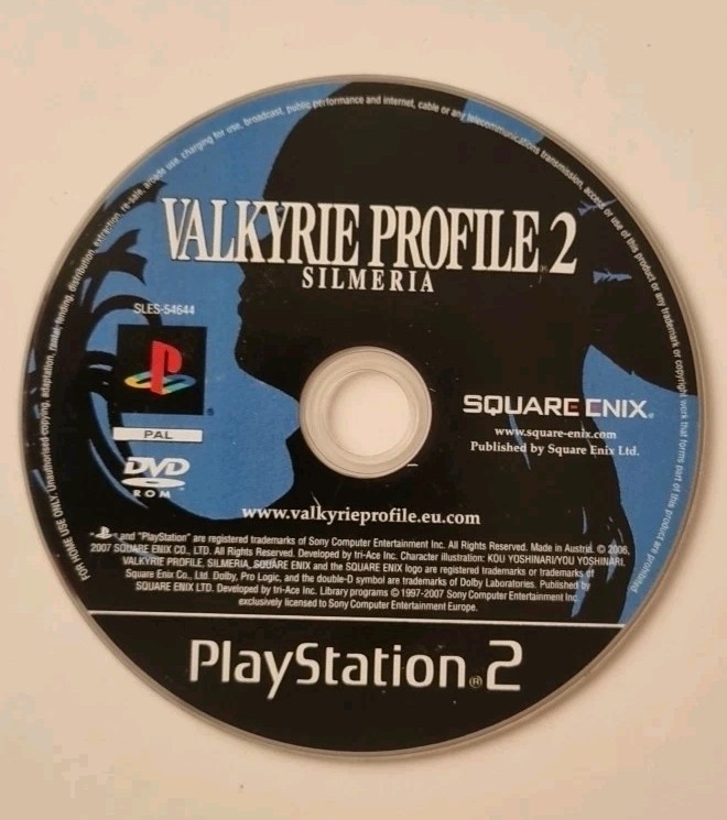 Valkyrie Profile 2: Silmeria - PS2 PlayStation 2 - DISC ONLY PAL