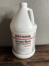 Rust-Oleum Professional Carpet Stain Remover Deodorizer 1 Gallon Lemon Scent